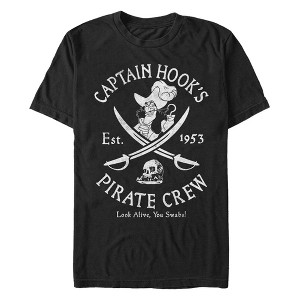 Men's Peter Pan Captain Hook's Pirate Crew T-Shirt - 1 of 4