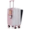 3 Piece Set Of Luggage,20/24/28Inch Hard Shell Spinner Wheel Luggage Sets,Suitcase With Cup Holder And USB Port And TSA Lock-Cuddlewood - 2 of 4