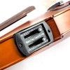 TopComfy 4/4 Solid Wood Violin Set with Case Bow Strings Shoulder Rest Tuner Connecting Wire Cloth for Adult Learners - 3 of 4