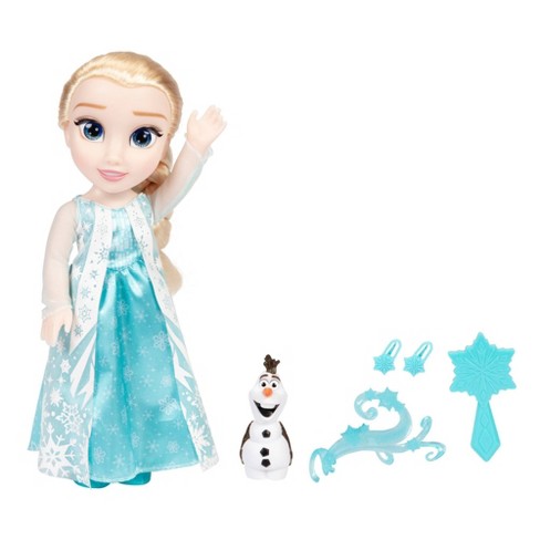 Queen Frozen Elsa Olaf Princess Anna Plush Dolls