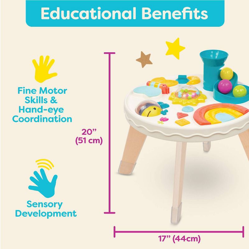 B. play - Baby Activity Table - Colorful &#38; Sensory Station, 5 of 17