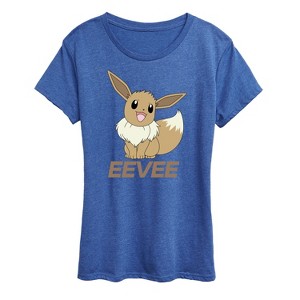 Women's - Pokémon - Pastel Eevee Short Sleeve Graphic T-Shirt - 1 of 4