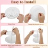 Unique Bargains 3 Tier Dessert Cupcake Stand Cup Cake Holder Tower White - 4 of 4