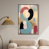 Art Remedy Glam Brooch of Gold Contemporary Shapes Abstract Wall Art Framed - 2 of 4