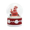 5.25 In Festive Santa Water Globe Snowflakes Presents Waterball Water Globes - 2 of 3
