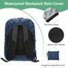 Unique Bargains Waterproof Backpack Rain Cover with A Carry Pouch for Hiking/Biking 1 Pc - 2 of 4