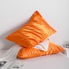 2 Pack Satin Pillowcases for Hair and Skin, Luxurious and Silky Pillow Cases with Envelope Closure - NTBAY - 4 of 4