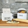 Outshine Co Premium Kraft Recipe Cards 3x5 Inches, Farmhouse Kitchen Design (Set of 50) - 4 of 4