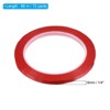 Unique Bargains Adhesive Versatile DIY Art Graphic Chart Thin Whiteboard Tape 5 Pcs - 2 of 4