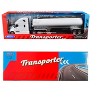 Freightliner Cascadia Truck White with White Tanker Trailer "Transporter" Series 1/32 Diecast Model by Welly - 3 of 3