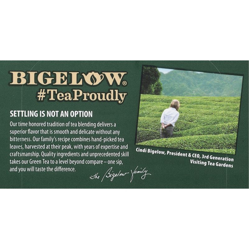 Bigelow Green Tea with Elderberry plus Vitamin C Tea Bags - 18ct, 4 of 8