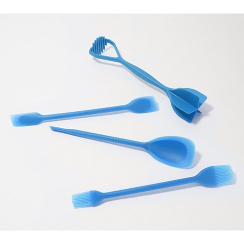 Mad Hungry 2-piece Scooper Spurtle Set Turquoise : Target