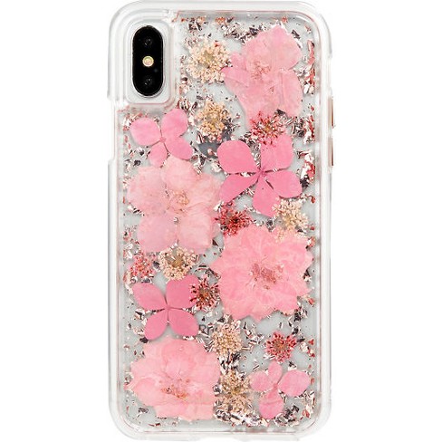 Case-Mate iPhone Xs Max Karat Petals Ditsy Petals Pink Case
