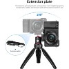 MaseiKar Quick Release Ball Head for Camera, Tripod Mount with Rotatable Micro/Light, Adjustable Panoramic Heads Video Shooting - 3 of 4