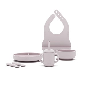 Lalo 6pc Silicone First Bites Full Kit Feeding Set - 1 of 4