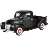 1940 Ford Pickup Matt Black 1/18 Diecast Model Car by Motormax - 2 of 3