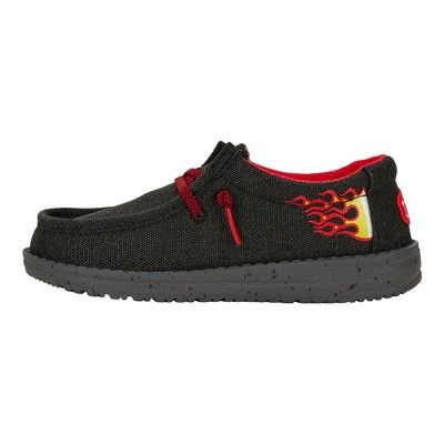 Hey Dude X Hot Wheels - Kids Comfortable Slip on Shoes