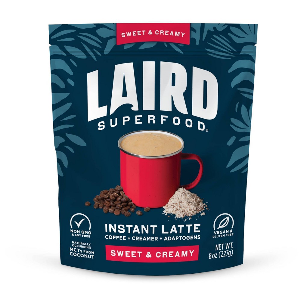 Photos - Coffee Laird Superfood Instafuel Medium Roast Instant Latte - 8oz