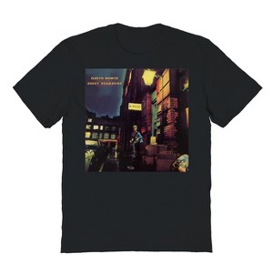 David Bowie Men's Ziggy Album Cover Short Sleeve Graphic Cotton T-Shirt - 1 of 1