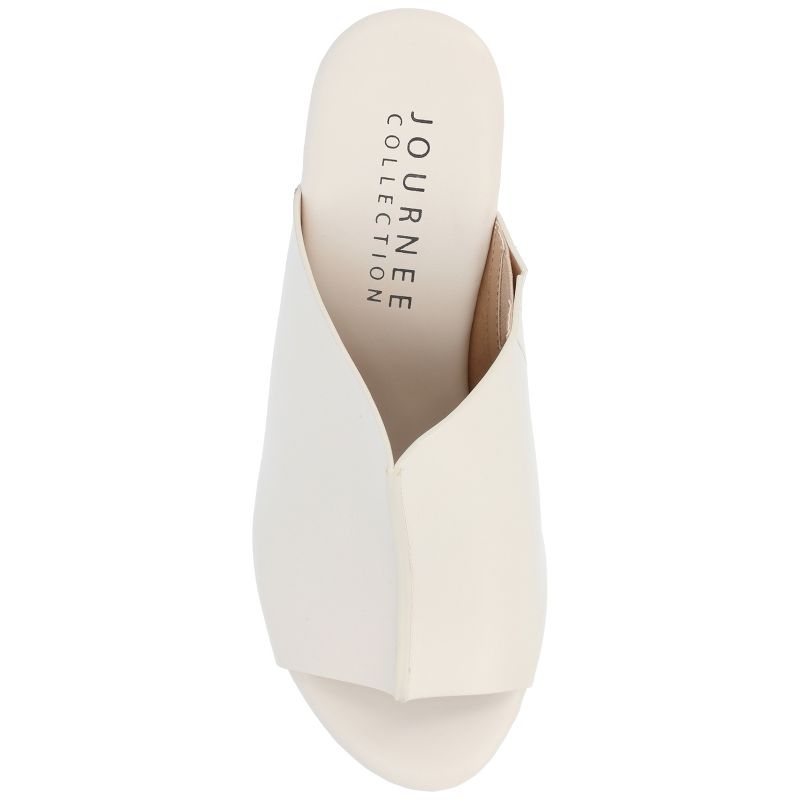 Journee Collection Womens Lorenza Tru Comfort Foam Platform Clog Open Toe Sandals, 5 of 11