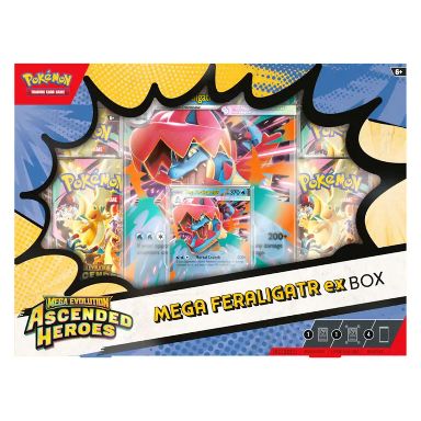 Pokemon ME2.5 Ascended Heroes ex Box | Mega Feraligatr ex