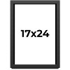 PosterPalooza | Flat Black Picture Frame - UV Acrylic, Foam Board Backing, Hanging Hardware - 2 of 4