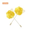 Unique Bargains Ceremony Anniversary Rose Wedding Groom Boutonnieres Pins 2"x3.5" 10 Pcs - 3 of 3