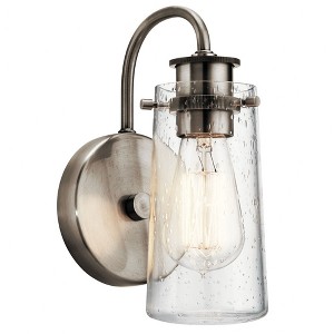 Kichler Lighting Braelyn 1 - Light Sconce in  Classic Pewter - 1 of 2