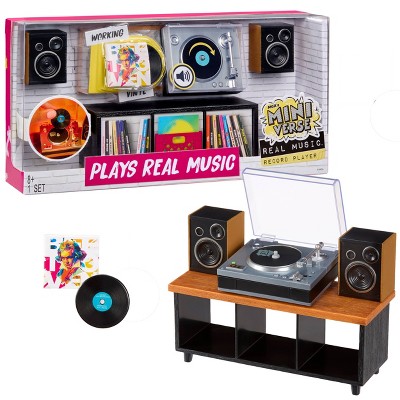 ミュージシャン The Ravens mini Godget cose MGA's Miniverse Real Music Record Player Mini Collectibles Mini