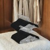 20/50/30-Pack Pants Hangers, Velvet Hangers with Adjustable Clips, Space-Saving Heavy-Duty, Non-Slip Skirt Hangers for Pants, Skirts - 3 of 4