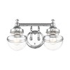 Livex Lighting Oldwick 2 - Light Vanity in  Polished Chrome - 2 of 4