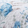 Lush Décor Oceana Watercolor Sea Life Quilts Blue - 3 of 4