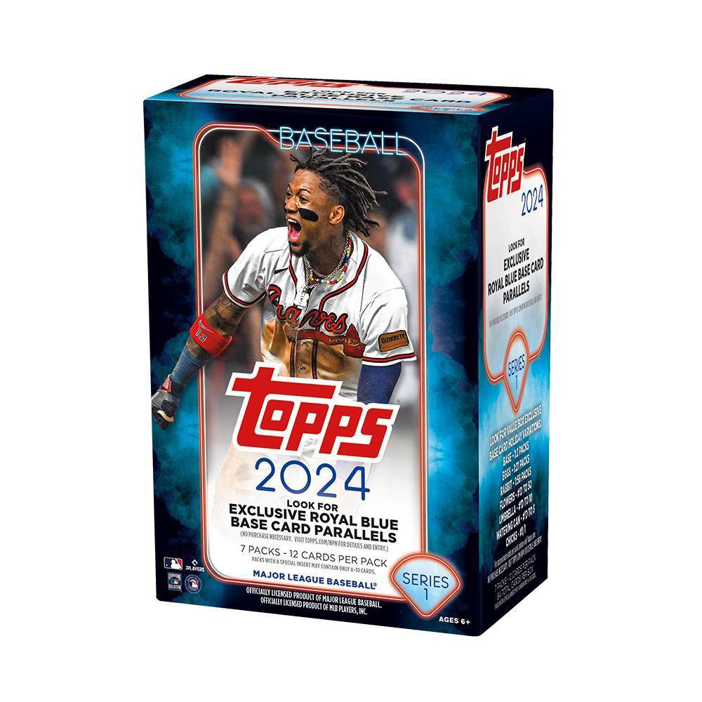 MLB 2024 Topps MLB Series 1 Baseball Trading Card Value Box | The 