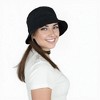 Anna-Kaci Bucket Hat Wide Brim UV Protection Lightweight Packable Outdoor Sun Hat with Adjustable Chin Strap - 3 of 4