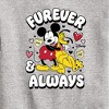 Boys' - Disney - Furever And Always Graphic Long Sleeve Fleece Sweatshirt - 2 of 4