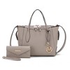 MKF Collection Bruna Vegan Leather Women’s Tote Bag with Wallet by Mia K - 2 of 4