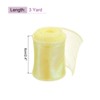 Unique Bargains Gift Wrapping Wide Sheer Wired Pastel Shimmer Iridescent Chiffon Ribbons 1 Pc - 2 of 4