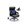 TiramisuBest 600LBS Black PU Leather Office Chair: Adjustable Lumbar, Big & Tall, Premium Cushion, 360¡ã Casters - 2 of 4