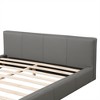 Full Size Platform Bed with Upholstered Headboard for Bedroom - 3 of 4
