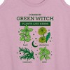 Women's - Instant Message - Common Green Witch Herbs Graphic Racerback Tank - 2 of 4