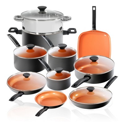 Prima 8 Pc Stainless Steel Cookware Set