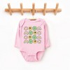 The Juniper Shop Smiley Clover Daisy Baby Long Sleeve Bodysuit - 2 of 3