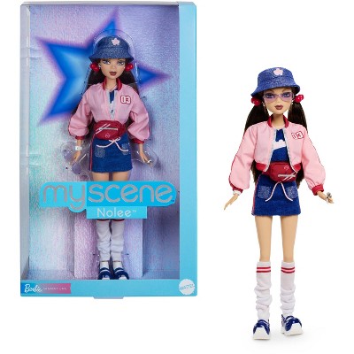 Barbie Signature My Scene Nolee Collector Doll in Y2K-Inspired Outfit with Premium Accessories