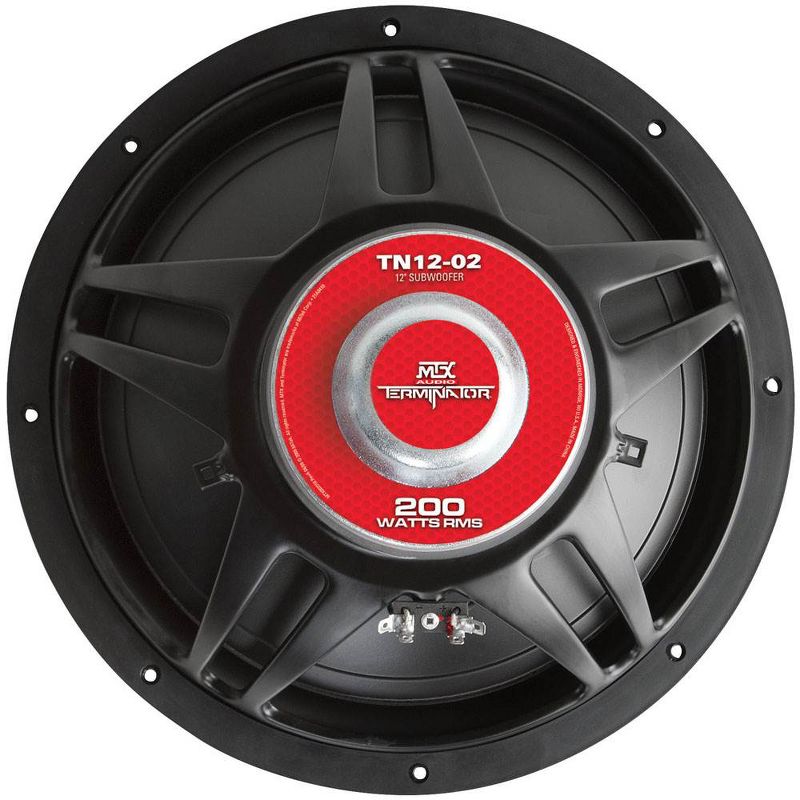 MTX TN12-02 12" 400 Watt Sub Woofer Car Audio Power Bass Subwoofer TN1202, 3 of 7