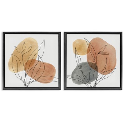 Stupell Industries Simple Neutral Southwestern Botanicals, 25" x 25"