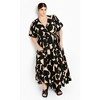 Women's Plus Size Jezebel Maxi Dress - black | CITY CHIC - 2 of 4