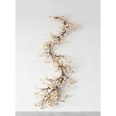 Sullivans 6' Winter Berry Artificial Garland 72"L Green