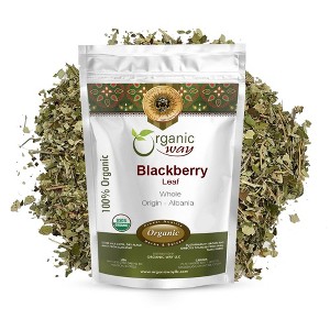 Organic Blackberry Leaf Whole 8 Oz - 1 of 4