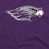 University Of Wisconsin Whitewater Distressed Primary Kids T-Shirt For Youth Purple - 2 of 4