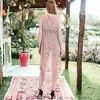 Anna-Kaci Women's Bohemian Crochet Lace Vest - 3 of 4